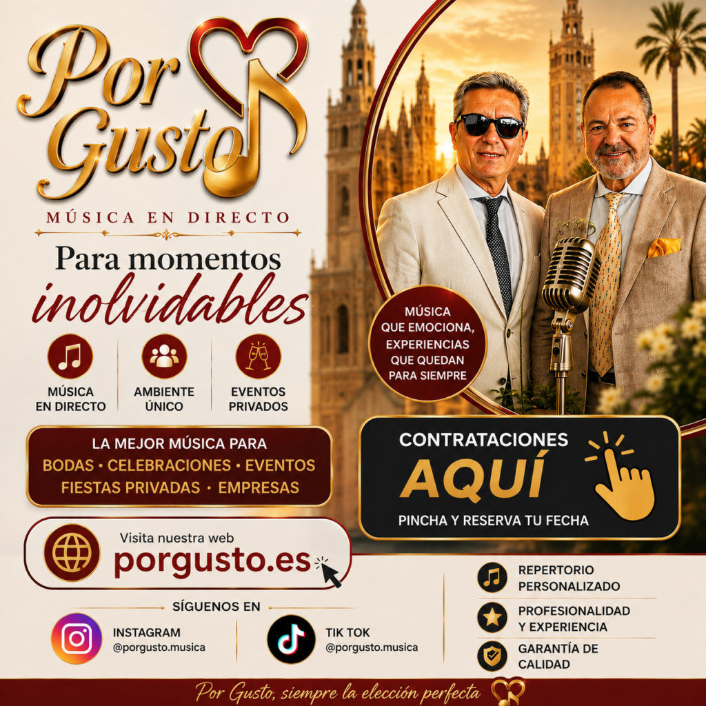 por gusto anuncio